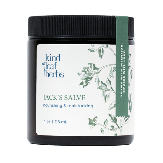 Jack's Salve - 4 oz Glass Jar
